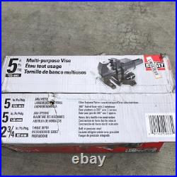 Bessey BV-MPV5 5 Multi-Purpose Rotating Pipe and Bench Vise with Swivel Base