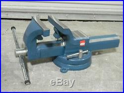 Bessey Industrial Bench Vise with Swivel Base 8 Jaw Width 10 Opening BV-DF8SB
