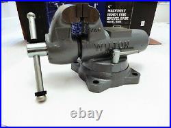 Brand New Wilton 4 Machinist Bullet Bench Vise with Swivel Base 400S 28831