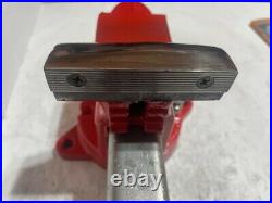 Brink & Cotton 3½ Jaws Anvil Bench Vise No. 183 Swivel Base Bolt Down Made USA