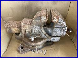 Buffalo Vise 5 Machinist With Locking Swivel Base Good Used Needs Love Cleaning