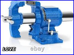 COGNATIVE 360° Multi-Purpose Bench Vise, Ductile Iron, Blue, 5-Inch, New