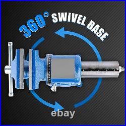 COGNATIVE 360° Multi-Purpose Bench Vise, Ductile Iron, Blue, 5-Inch, New