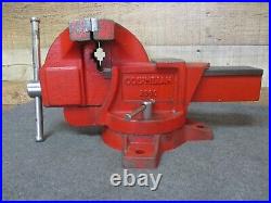 COLUMBIAN Bench Vise 6 Jaws Swivel Base & Pipe Jaws Model 2060