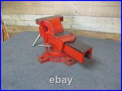 COLUMBIAN Bench Vise 6 Jaws Swivel Base & Pipe Jaws Model 2060