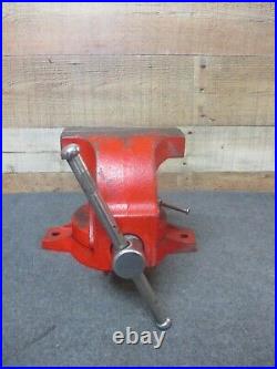 COLUMBIAN Bench Vise 6 Jaws Swivel Base & Pipe Jaws Model 2060