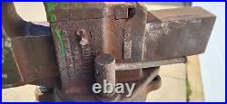 COLUMBIAN Vise No. 403 1/2 Swivel Jaw & Base 3 1/2 Jaws Circa 1920's USA