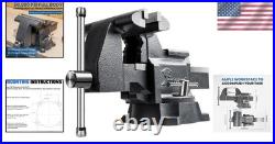 CR60A 6.5 Bench Vise with Anvil & Swivel Base CR60A 6.5 Bench Vise with Anvil & Swivel Base