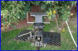 CRAFTSMAN 5-1/2 JAW BENCH VISE With SWIVEL BASE AND PIPE GRIPS MADE IN USA, 38 LBS
