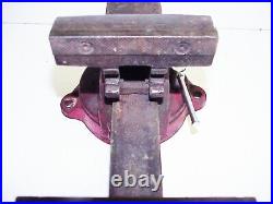 CRAFTSMAN Bench Vise 5 Jaws Pipe Grips Swivel Base WithAnvil 391-5181