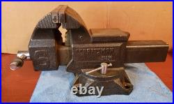 CRAFTSMAN Bench Vise 6 Jaws Swivel Base # 51856 USA Made HEAVY