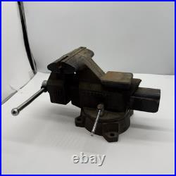 CRAFTSMAN Bench Vise 6 Jaws Swivel Base # 51856 USA Made HEAVY