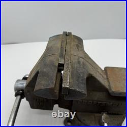 CRAFTSMAN Bench Vise 6 Jaws Swivel Base # 51856 USA Made HEAVY