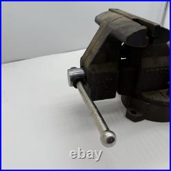 CRAFTSMAN Bench Vise 6 Jaws Swivel Base # 51856 USA Made HEAVY