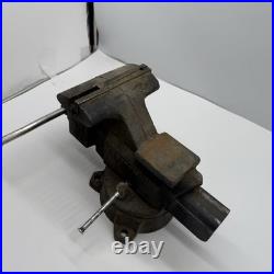 CRAFTSMAN Bench Vise 6 Jaws Swivel Base # 51856 USA Made HEAVY