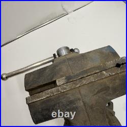 CRAFTSMAN Bench Vise 6 Jaws Swivel Base # 51856 USA Made HEAVY