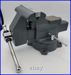 CRAFTSMAN Bench Vise 6 Jaws Swivel Base Model 51856 HEAVY 37-1/2 lb