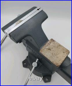 CRAFTSMAN Bench Vise 6 Jaws Swivel Base Model 51856 HEAVY 37-1/2 lb