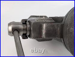 Chas Parker 973 1/2 Swivel Base 3-1/2 Bench Vise RESTORED patina vintage usa