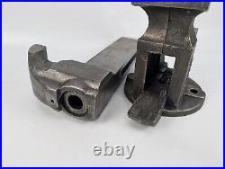 Chas Parker 973 1/2 Swivel Base 3-1/2 Bench Vise RESTORED patina vintage usa