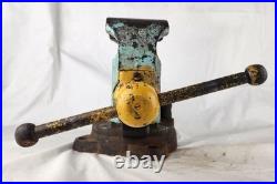 Chas Parker Co No 204 Swivel Base Bench Vise 4 inch Jaws