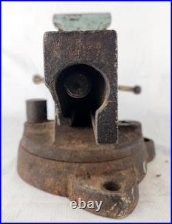 Chas Parker Co No 204 Swivel Base Bench Vise 4 inch Jaws
