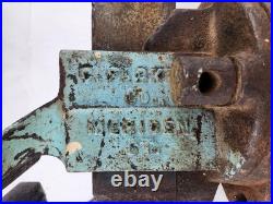 Chas Parker Co No 204 Swivel Base Bench Vise 4 inch Jaws