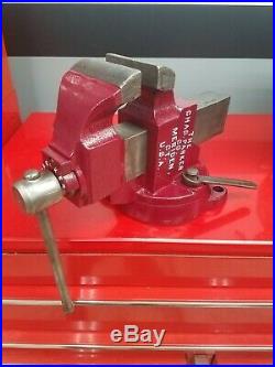 Chas. Parker Co Vise No. 974 Swivel Base with Original Wrench