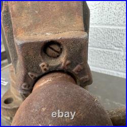 Chas Parker No. 204 Bench Vise Swivel Base 4 Jaws