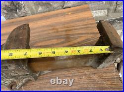 Chas Parker No 29X Antique 3.25 Bench Vise Swivel Base 6.75 Throat 36 Lbs USA