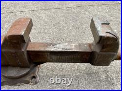 Columbian Bench Vise, No. 603, 3 Jaw, Swivel Base, Cleveland, USA