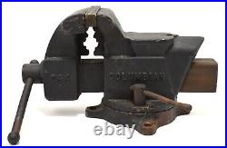 Columbian D44 Swivel-Base Bench Vise 4 Inch Jaws /Pipe Jaws / 3 x 3 anvil