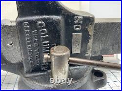 Columbian Machinist Bench Vise, No. 603, 3 Jaw, Swivel Base, USA