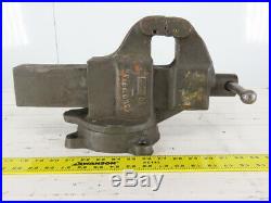 Columbian No. 604 4 Jaw 5-1/2 Open Swivel Base Bench Vise