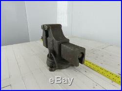 Columbian No. 604 4 Jaw 5-1/2 Open Swivel Base Bench Vise