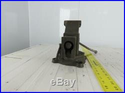 Columbian No. 604 4 Jaw 5-1/2 Open Swivel Base Bench Vise