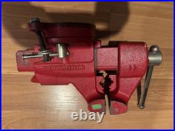 Craftsman 4 Swivel Base Bench Vise Cast Iron No. 391-5188, 4 Jaw Width