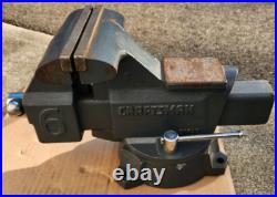 Craftsman 6'' Swivel Base Bench Vise #51856