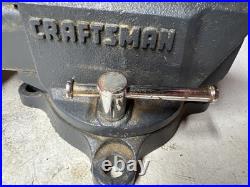 Craftsman USA Bench Vise No. 51861 with Swivel Base & 3-1/2 Jaws