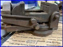 Drill Press Milling Machining Tilting Angle Vise 4 Swivel Base vintage HD