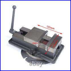 Durable Industrial Tool 5 Milling Machine Lockdown Vise-Swiveling Base Movable