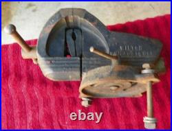 EARLYWILTON SHOP KING 3-1/2 Swivel Base Bench Vise WithPipe Jaws & Anvil MCM
