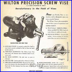 Early 1940's Wilton 3 Fishhook Bullet Vise withSwivel Base, Vintage USA