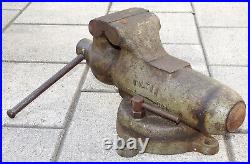 Early 1946 DATED Vintage WILTON Chicago SWIVEL Base BULLET VISE Machinist Tool