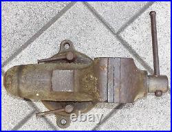 Early 1946 DATED Vintage WILTON Chicago SWIVEL Base BULLET VISE Machinist Tool