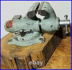 Early (7-52) Wilton 2 Baby Bullet Vise Swivel Base, Nice, Mint Condition (LOOK)