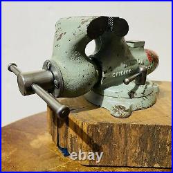 Early (7-52) Wilton 2 Baby Bullet Vise Swivel Base, Nice, Mint Condition (LOOK)