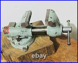 Early (7-52) Wilton 2 Baby Bullet Vise Swivel Base, Nice, Mint Condition (LOOK)