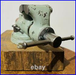 Early (7-52) Wilton 2 Baby Bullet Vise Swivel Base, Nice, Mint Condition (LOOK)