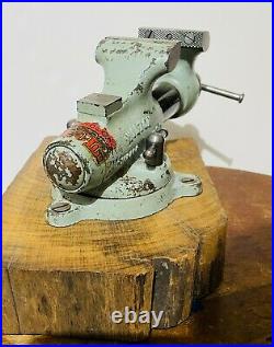 Early (7-52) Wilton 2 Baby Bullet Vise Swivel Base, Nice, Mint Condition (LOOK)